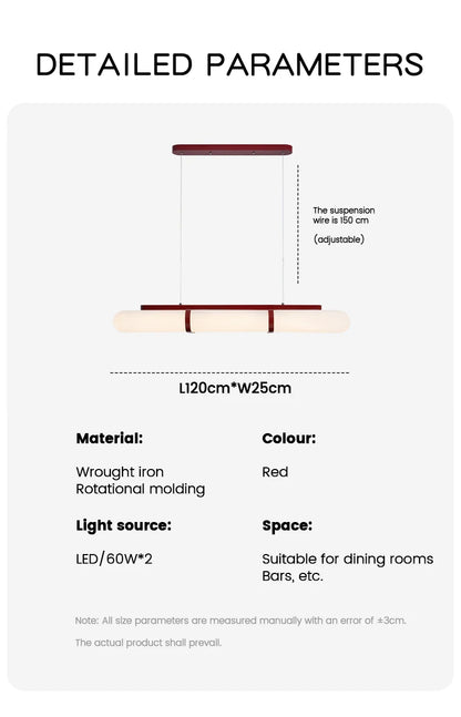 Minimalist Design LED Lights Modern Long Acrylic Ceiling Chandelier For Dining Room Kitchen Bar Luxury Home Interior Decoration