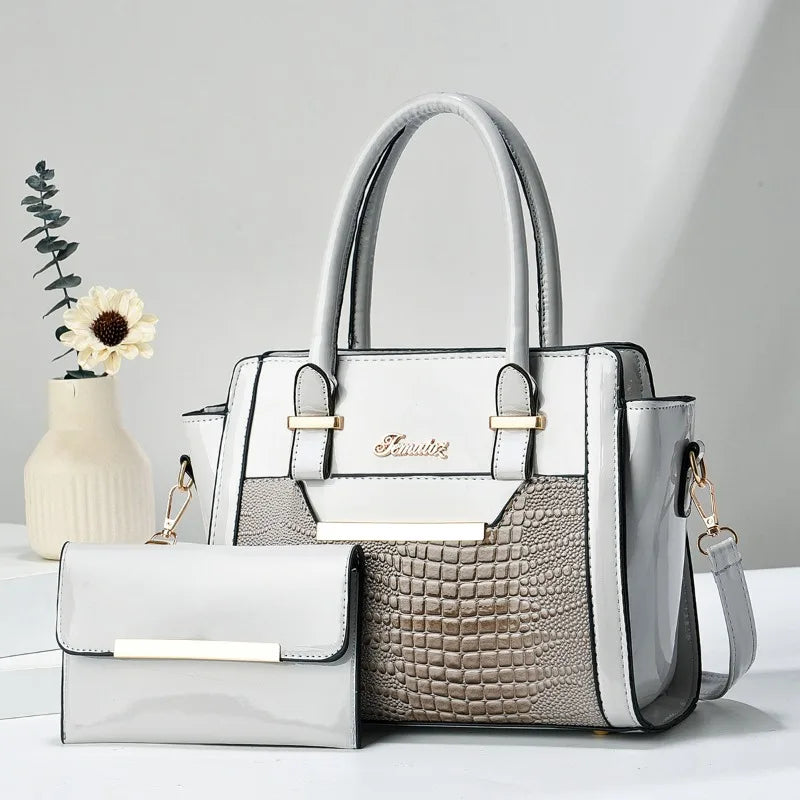 2025 New High Quality Pu Leather Messenger Bags for Women Luxury Designer Shoulder Crossbody Bags Ladies Purses and Handbags
