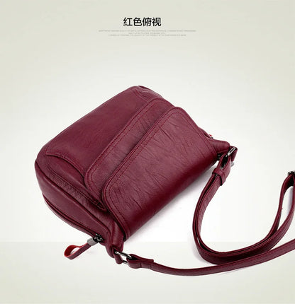 Luxury Designer Handbag High Quality Soft Leather Purses And Handbags Casual Shoulder Messenger Bags for Women 2024 New Sac
