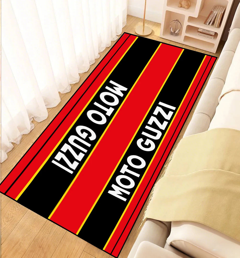 Moto G-Guzzi Bedrooom Anti Slip Anti Stain Easy Wash Door Mat Rug Room Door Mat Garage Motorcycle Mat Home décor