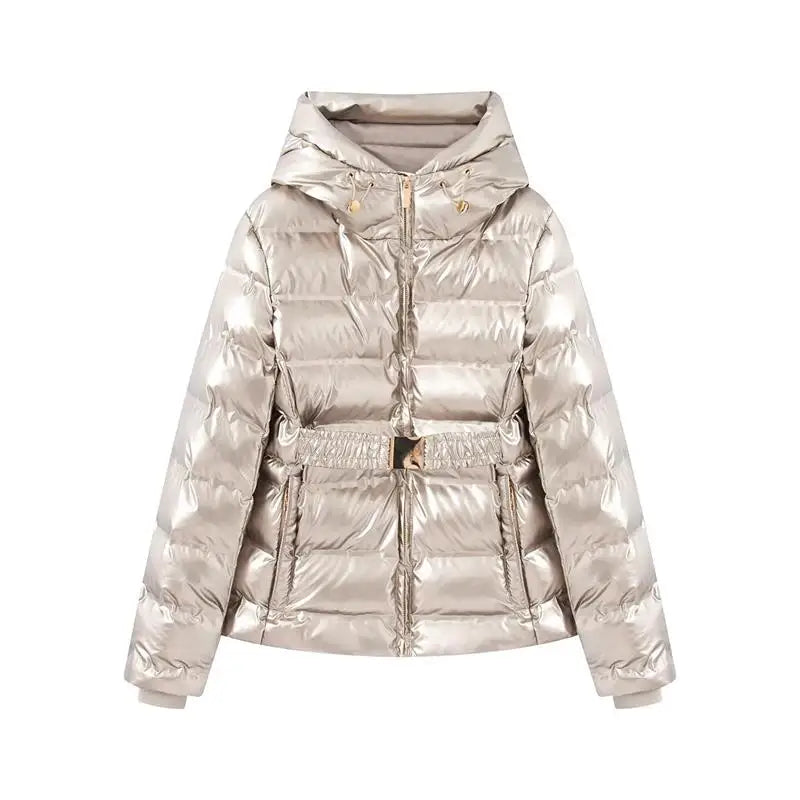 Casual Solid Ski Hoodie Jumpsuits Women Street Full Sleeve Closed Waist Slim Warm Belt Suits Female 2026 Fashion Snow Lady Suit