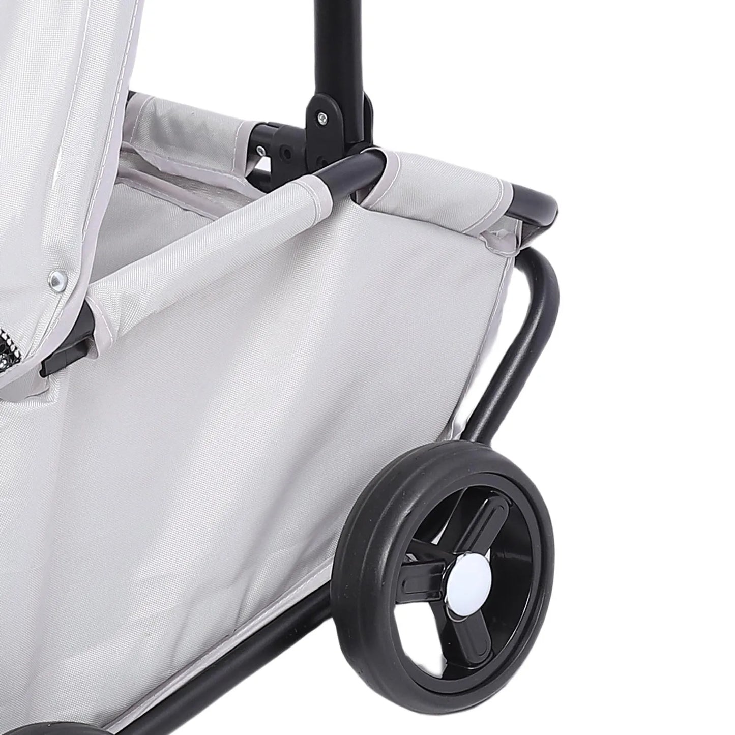 Multifunctional Pet Stroller with Canopy 4 Wheels Foldable Pet Strolling Cart for Small Dogs Cats Lightweight Easy Assembly
