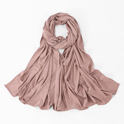 New Muslim Women Hijab Liquid Jersey Scarf Ramadan Headwraps Shawls Islam Headscarves Muslim Fashion Islam Shawl ﻿180*60cm