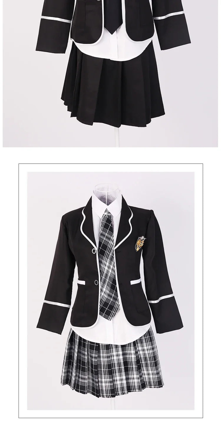 Junior High School Boys Long Sleeve Chorus School Uniform Set Student JK Style Japan South Korea Inspired Uniform for Students