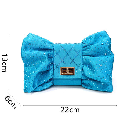 Nigerian Women Heel Party Ladies Italian Design Shoes And Bags Set Decorated with Rhinestone Handbag Wedding Party