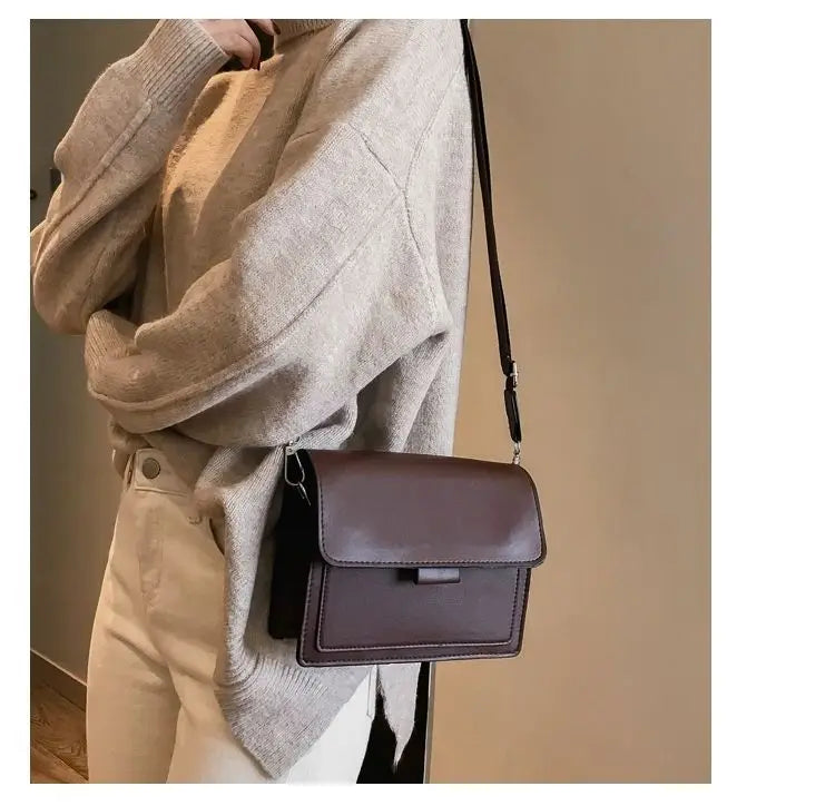 Designer Bag Luxury PU Leather Crossbody Handbag for Women Travel Handbag Fashion Shoulder Messenger Bag Ladies Small Flap Bags