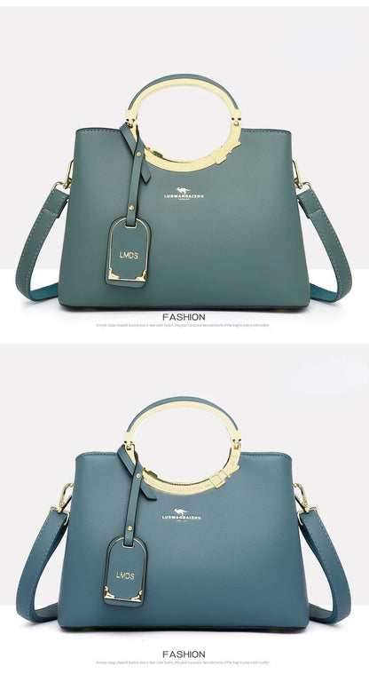 3 Layer Large Capacity Tote Bag Luxury Handbags Women Bags Designer Shoulder Bag High Quality Soft Leather Purses and Handbags