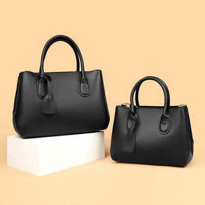 Genuine Leather Large Capacity 3 Layers Women Totes Designer Ladies Shoulder Crossbody Bags Fashion Female Handbags Sac A Main