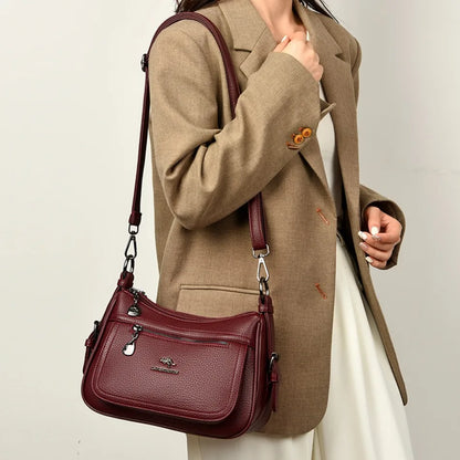 Top Quality Shoulder Crossbody Bags for Women New 2026 Designer Soft Pu Leather Women Bags Luxury Purses Handbags Messenger Bag