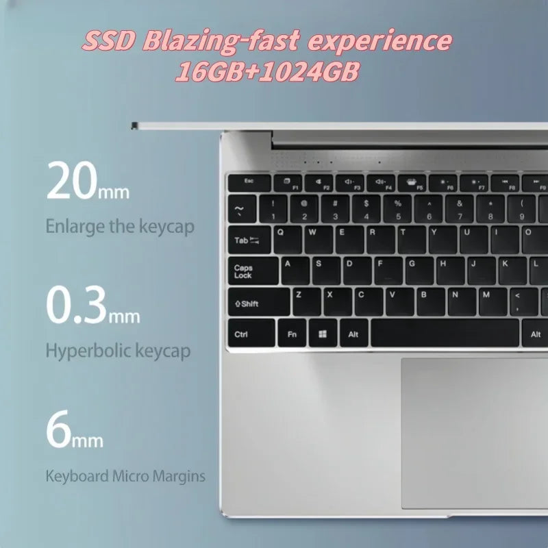 2026 I9 Windows 11 Laptop Intel CORE I9-10980HK Notebook 14.1 Inch 16GB RAM 1TB 2TB SSD 1920*1080HD Gaming Laptops Pc Gamer