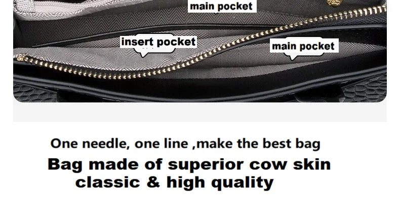 New Arrived ZOOLER Woman Genuine Leather Bag Real Skin Female Shoulder Bags for Business Ladies Top Handle Handbags Purse#wg383