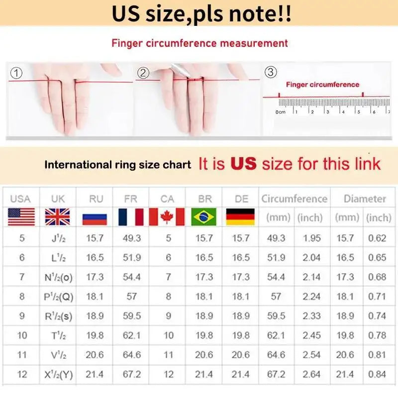 3.6CT All Moissanite Rings For Women 5 Stones Sparkling Dia Wedding Band 100% Sterling Silver Jewelry