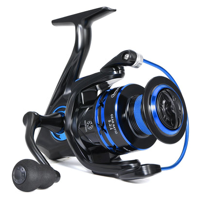 Sougayilang Spinning Fishing Reel 1000-7000 Series 5.2:1 Gear Ratio Aluminum Spool Ultra Smooth Reel Max Drag 20kg Fishing Tool