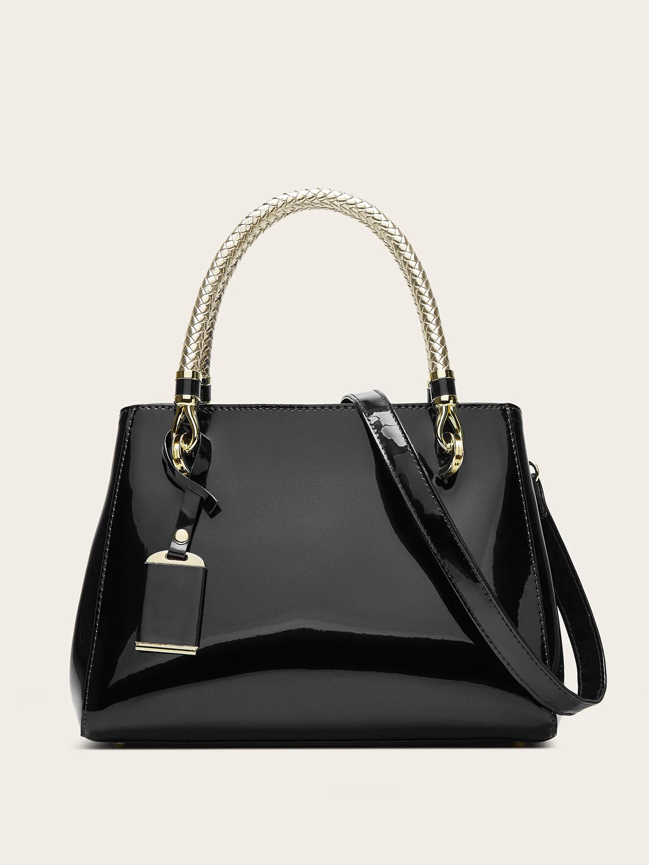 Faux Leather Handbags for Woman 2026 Luxury Bags Designers Evening Party Handbag Ladies Bag Wine Rose Red Navy Pink Beige Black