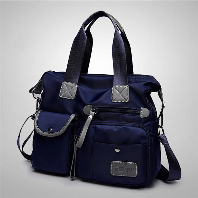 New Ladies Tote Bag Fashion Nylon Waterproof Casual Shoulder Mummy Bag Large Capacity Messenger Bags
