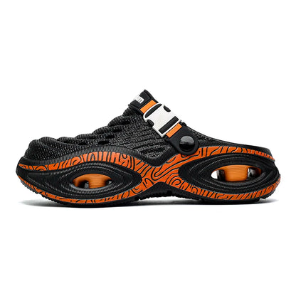 Summer Men's Beach Clogs Outdoor Sandals New Design Slippers EVA Soft Slides For Men Casual Garden Shoes Male Beach Slippers