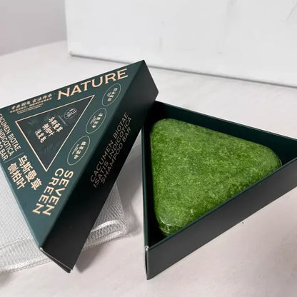 Arborvitae Leaf Shampoo Bar Usman Herbs Strengthen Hair Thicken Hair  Oil Control Anti-dandruff Oriental Natural Shampoo Bar