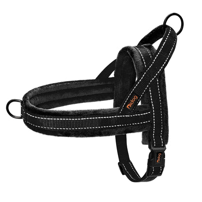 Winter Warm Soft Padded Dog Harness No Pull Dog Harness Vest Reflective Adjustable Pet Training Vest For Small Medium Large Dogs