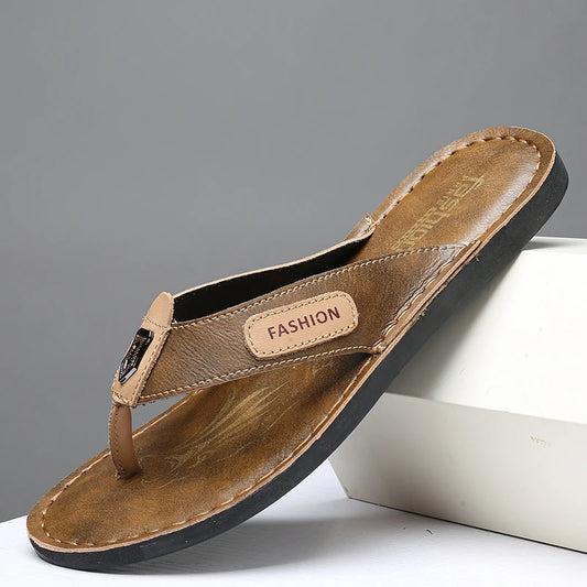 Hot-selling Summer Slippers for Men Soft Sole Slides New Arrival Male Flip Flops Leisure Walk Men's Casual Sandals New Half Drag