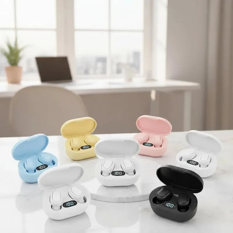 E7S TWS Gaming Headset Bluetooth Earphones Earbuds Blutooth Earphone Wireless Hearing Aids Sport EarBuds Hifi headphones