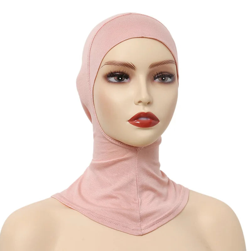 Women Muslim Underscarf Head Cover Muslim Headscarf Inner Hijab Caps Islamic Underscarf Ninja Hijab Scarf Hat Cap Bonnet