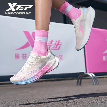 Xtep Shyft 1.0 Running Shoes for Female Durability Combat Breathable Cushion Shock Absorption Stability Sneakers 875318110084