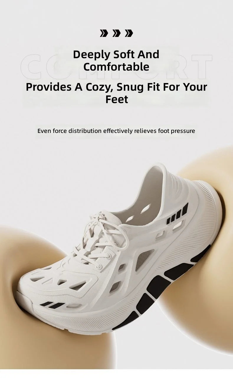 Mens Slippers Summer Outdoor Beach Sandals Garden Shoes Clogs For Men Non Slip Slides Flip Flops Zapatos Hombre Chinelos Masculi