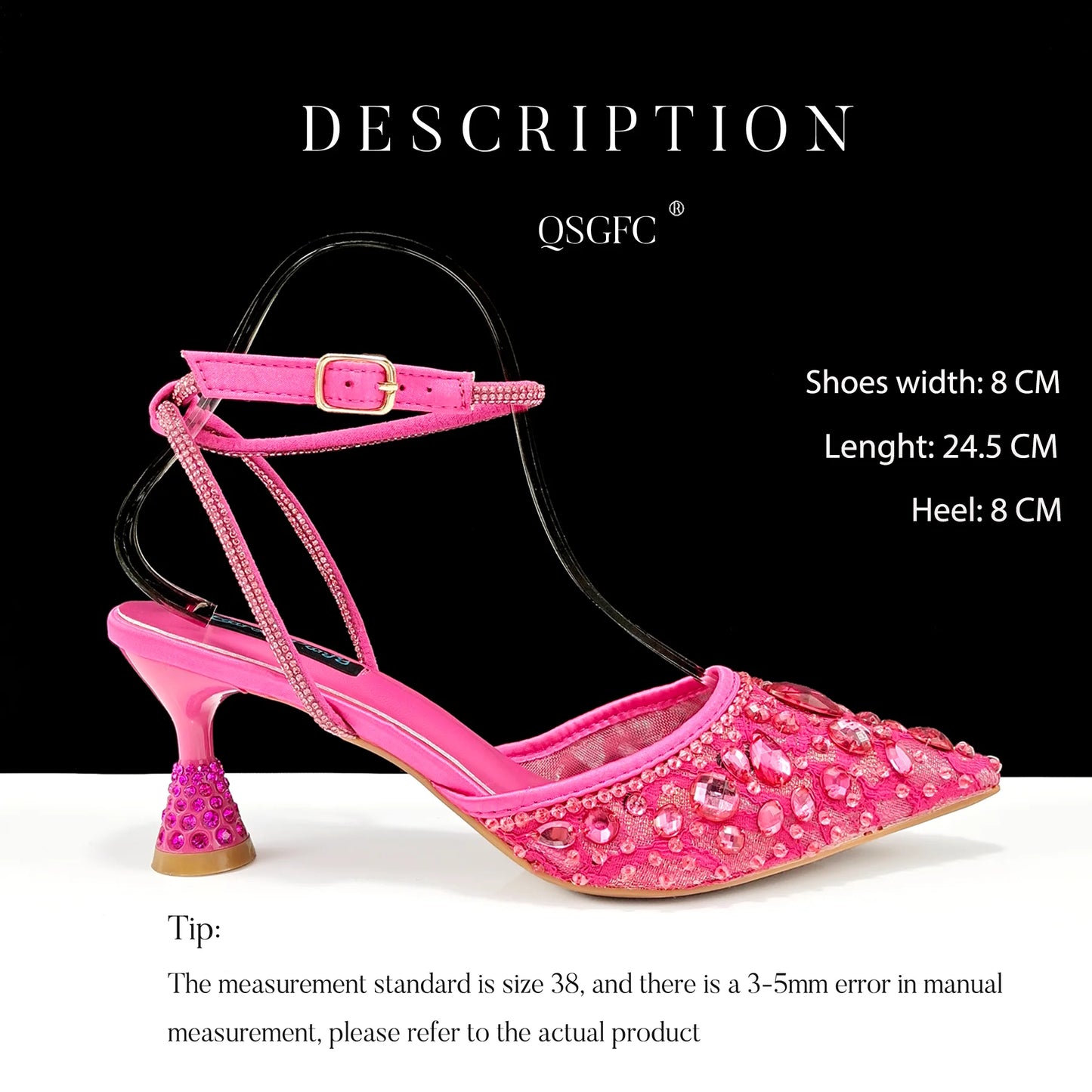 Shiny Purple Color Shoes and Bag Elegant Handbags and Medium Heel Shoes Beautiful Handmade Shoes for Wedding Party