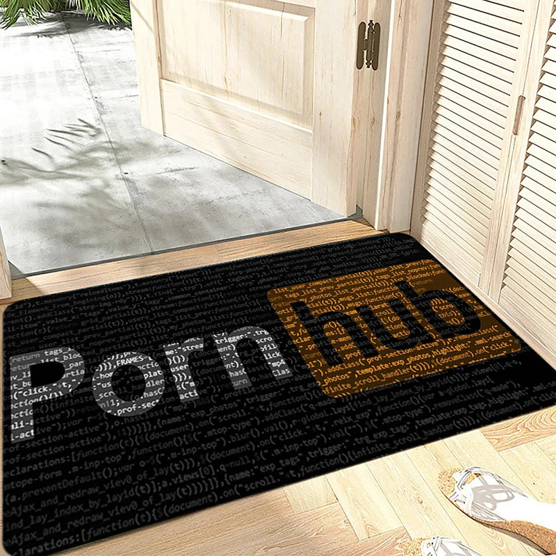 House Entrance Doormat Hallway Carpet Pornhubs Living Room Rugs Bedside Foot Carpets Bathroom Rug Floor Mats Non-slip Home Decor