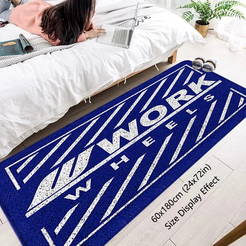 Entrance Doormats Work Wheel Hub Non-slip Bedroom Mat Hallway Carpet Kitchen Floor Car Boot Carpets Room Decor Bathroom Rugs