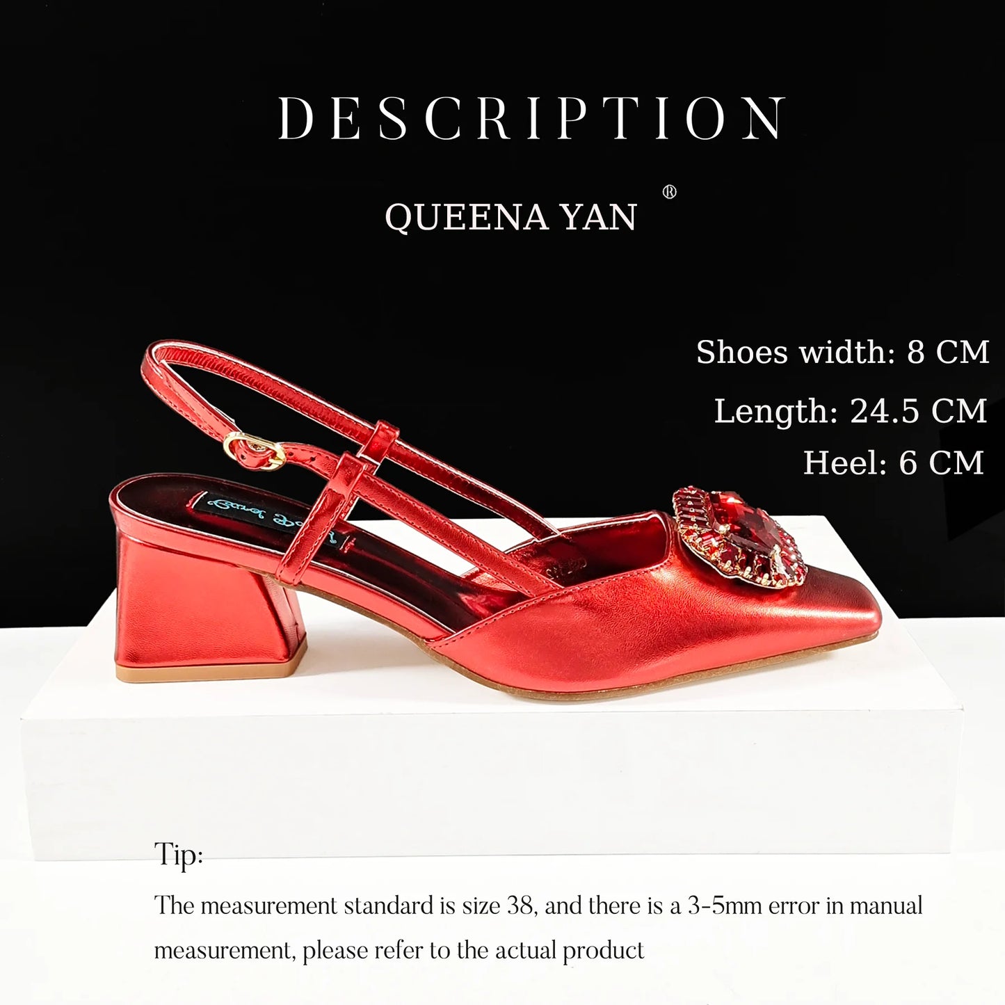 Queena Yan 2025 Nigerian Banquet Shoes and Bag Set Fashion Ladies Matching Shoes and Bag High Heels Wedding Party Coffee Color