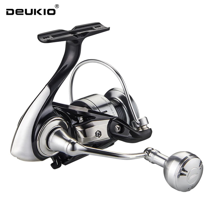 DEUKIO New Arrival Saltwater Fishing Reel Spinning Reels 2000-7000 3+1BB 5.2:1 Max Drag 15KG Water-Proof Reels
