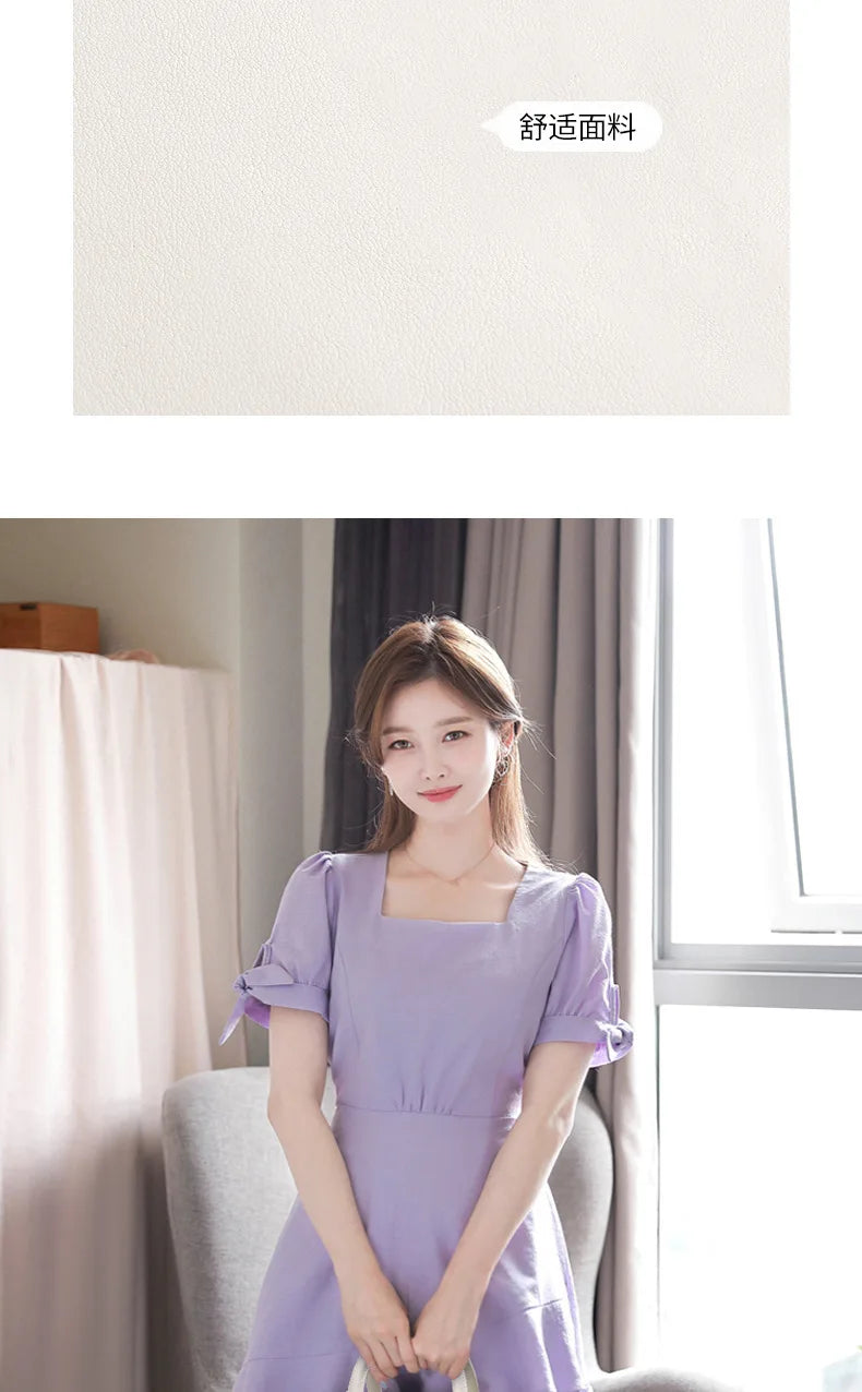 New Fashion Casual Handbags for Women Cute Bow Black White Blue PU Handbags Trendy Daily Shoulder Underarm Bags Bolsa Feminina