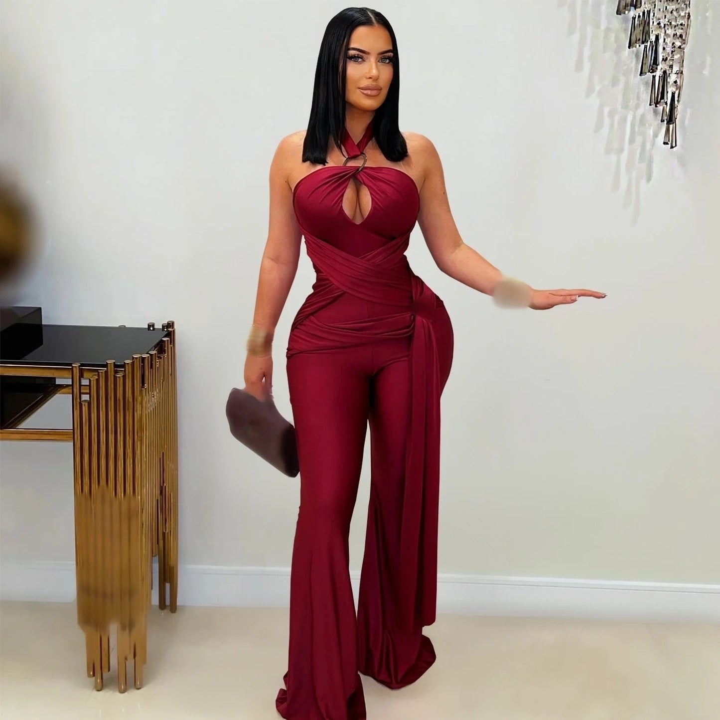 Jumpsuits for Woman One Pieces Overall Woman Clothes Fall Clothes Romper Women Pants Jumpsuit