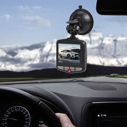 Car Camcorder Loop Recording Dash Cam Suction Cup HD 1080P Car DVR Night Vision 2.4 Inch LCD Screen Motion Detection G-Sensor
