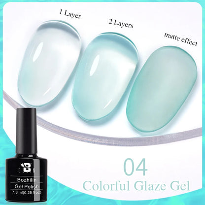 AWStorG 7.5ml Starlit Chameleon Cat Magnetic Gel Nail Polish Double Colors Semi Permanent UV Gel Varnish Need Black Base