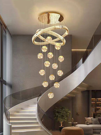 Home decorationPendant lights, luxury crystal living room chandelier, bedroom Pendant lamp, ceiling light, indoor lighting