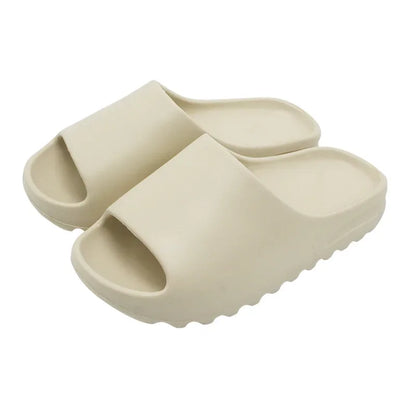 Brand High Quality Super Soft EVA Sole Summer Slippers for Men Bathroom Slippers Home Slides Couple Beach  Male Slipper