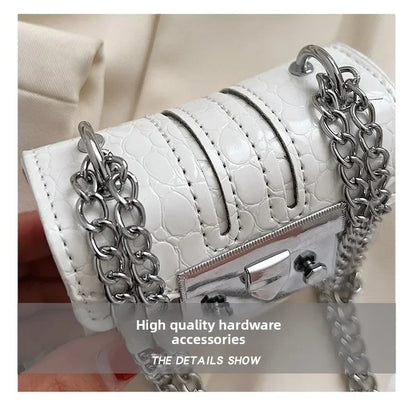 Chain Female Bag Mini Summer Crossbody Bags for Women Fashion Luxury Designer Handbag Women's 2025 Trend Woman Shoulder Purse