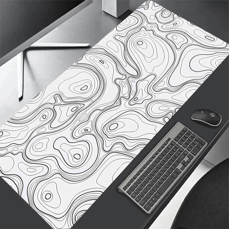 Computer Mouse Pad Strata Liquid Gaming PC Deskmat Laptop Pc Accessory Non-slip soft Mat XXL size Mousepad Large 900x400 Mats