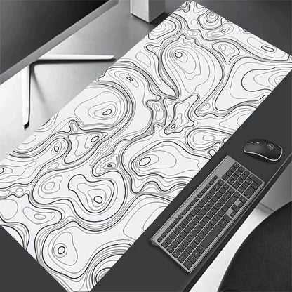 Computer Mouse Pad Strata Liquid Gaming PC Deskmat Laptop Pc Accessory Non-slip soft Mat XXL size Mousepad Large 900x400 Mats