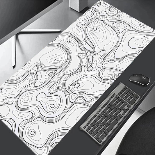 Computer Mouse Pad Strata Liquid Gaming PC Deskmat Laptop Pc Accessory Non-slip soft Mat XXL size Mousepad Large 900x400 Mats