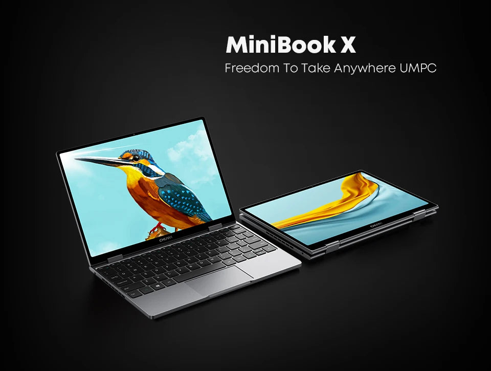CHUWI MiniBook X Laptop Tablet PC 2 In 1 12GB LPDDR5 512G SSD Intel N100 10.51 Inch FHD IPS Screen 1920*1200 Windows 11 Notebook