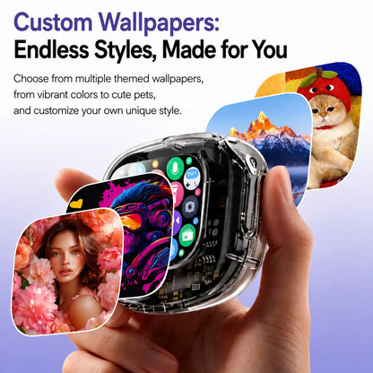 Wireless Bluetooth Headphones In Ear Buds Sports Stereo Earphones for Business,with Smart Touch Screen HiFi TWS Headset