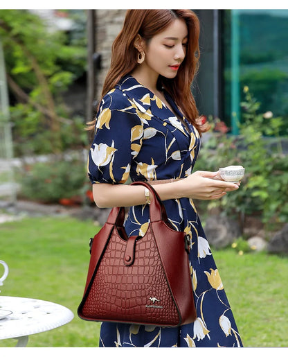 Luxury Designer Handbag Brand High Quality Soft Leather Bags 2024 Sac Crossbody Shoulder Bag For Womens Casual Tote Bag Bolsos