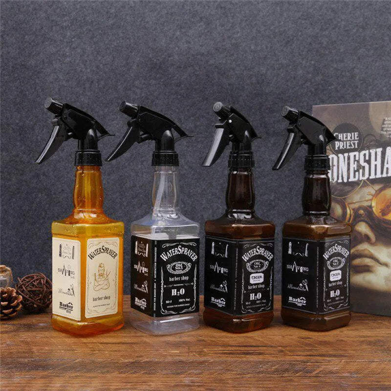 1Pc Hairdressing Spray Bottle Salon Water Oil Head Spray Retro Gardening Tool