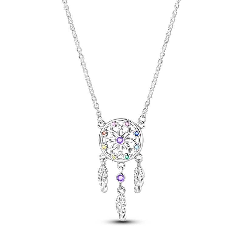 925 Sterling Silver Luminous Firefly Heart Shaped Zircon Pendant Necklace For Women Fashion Anniversary Birthday Jewelry Gifts