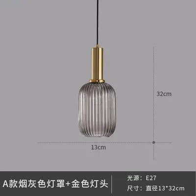 Modern LED Nordic Glass Pendant Lights Fixtures Bedroom Dinning Living Room Light Hanging Lamp Hanglamp Luminaire