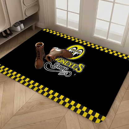 Mooneyes Door Mat Washable Non-Slip Living Room Sofa Chairs Area Mat Kitchen Welcome Doormat
