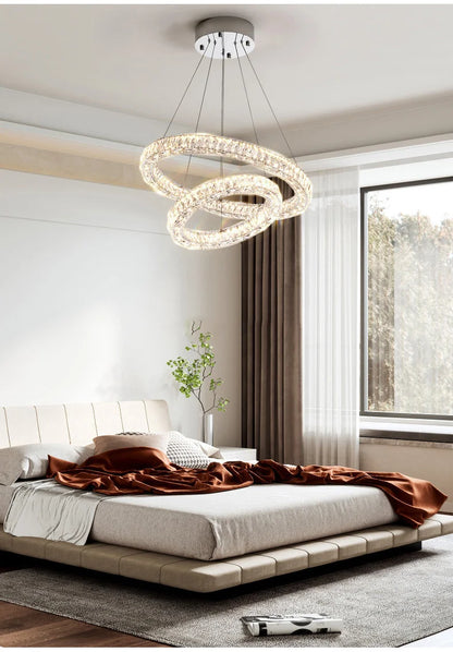 Luxury Crystal Chandeliers Dining Table Light Chandelier Ceiling Light Fixtures Lighting for Living Room Chandeliers Lights Lamp